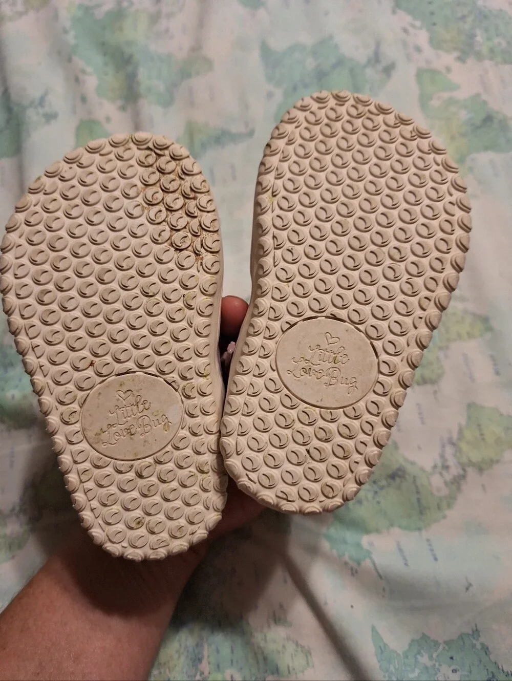 Baby Size 5 Orchid High Tops Leather